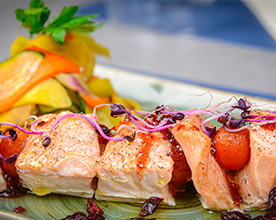 Brochette de Saumon